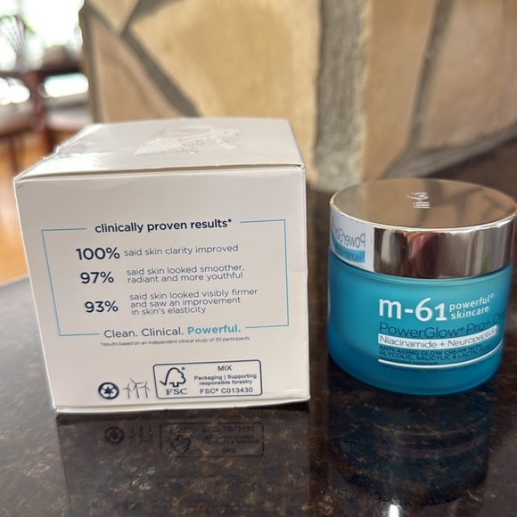 M-61 PowerGlow Pro+ Niacinamide+Neuropeptide Cream 1.35 fl.oz.🔥🔥🔥 - Picture 6 of 15